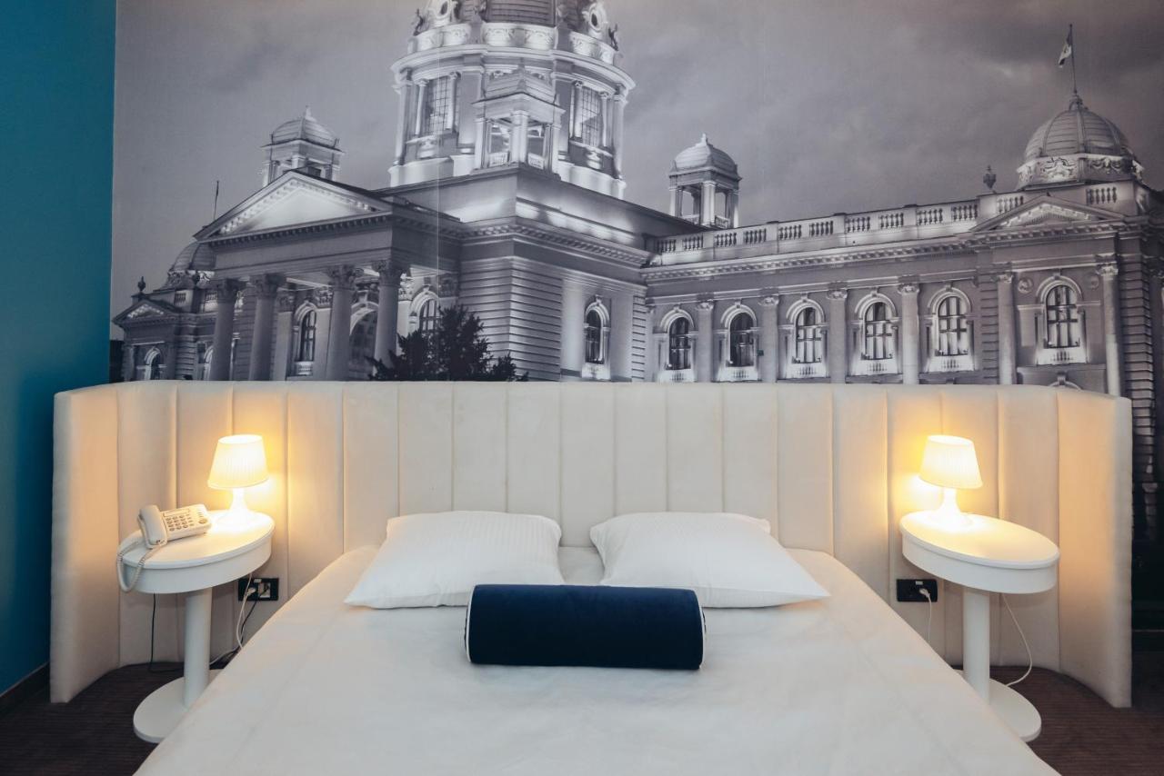 Hotel Passport Belgrad Exteriör bild