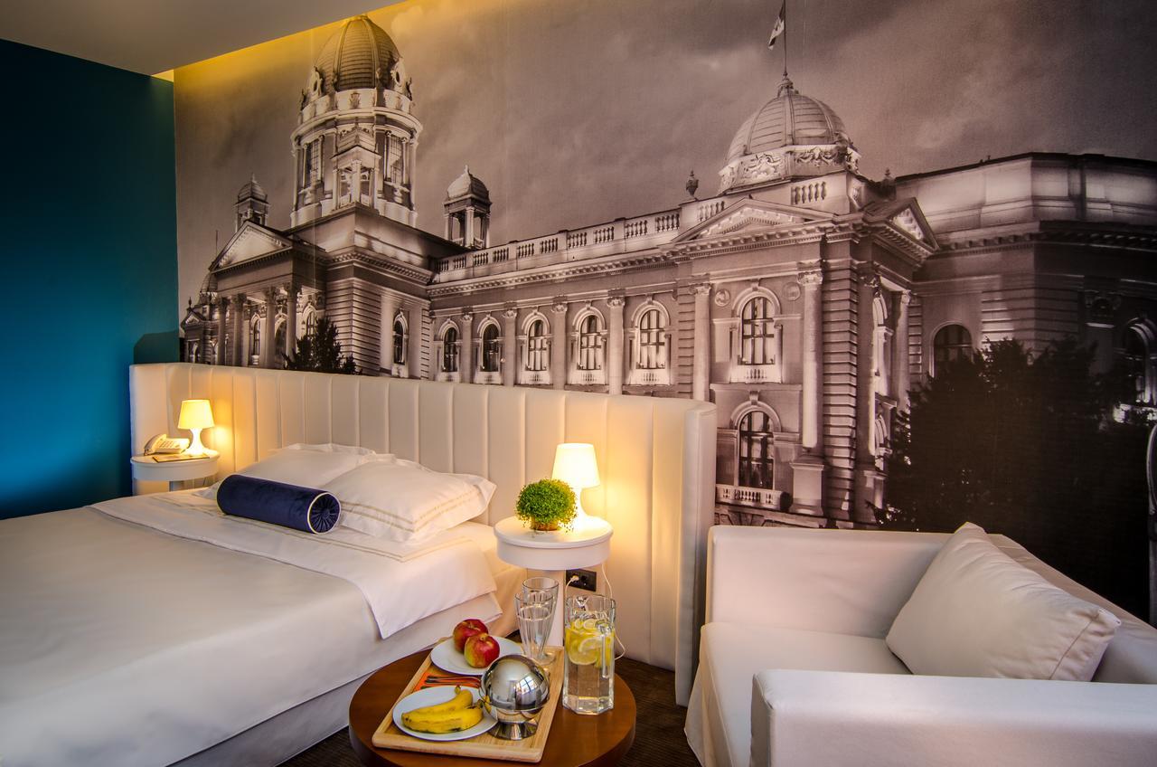 Hotel Passport Belgrad Exteriör bild